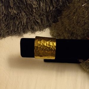 Gold bangle bracelet